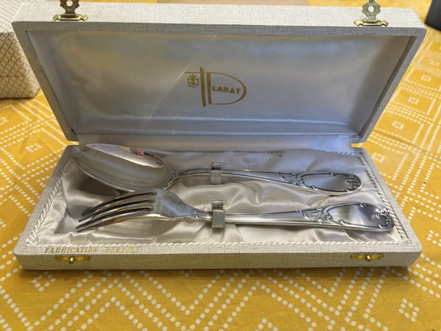 Set Deetjen de naissance en métal argenté - Arts de la table